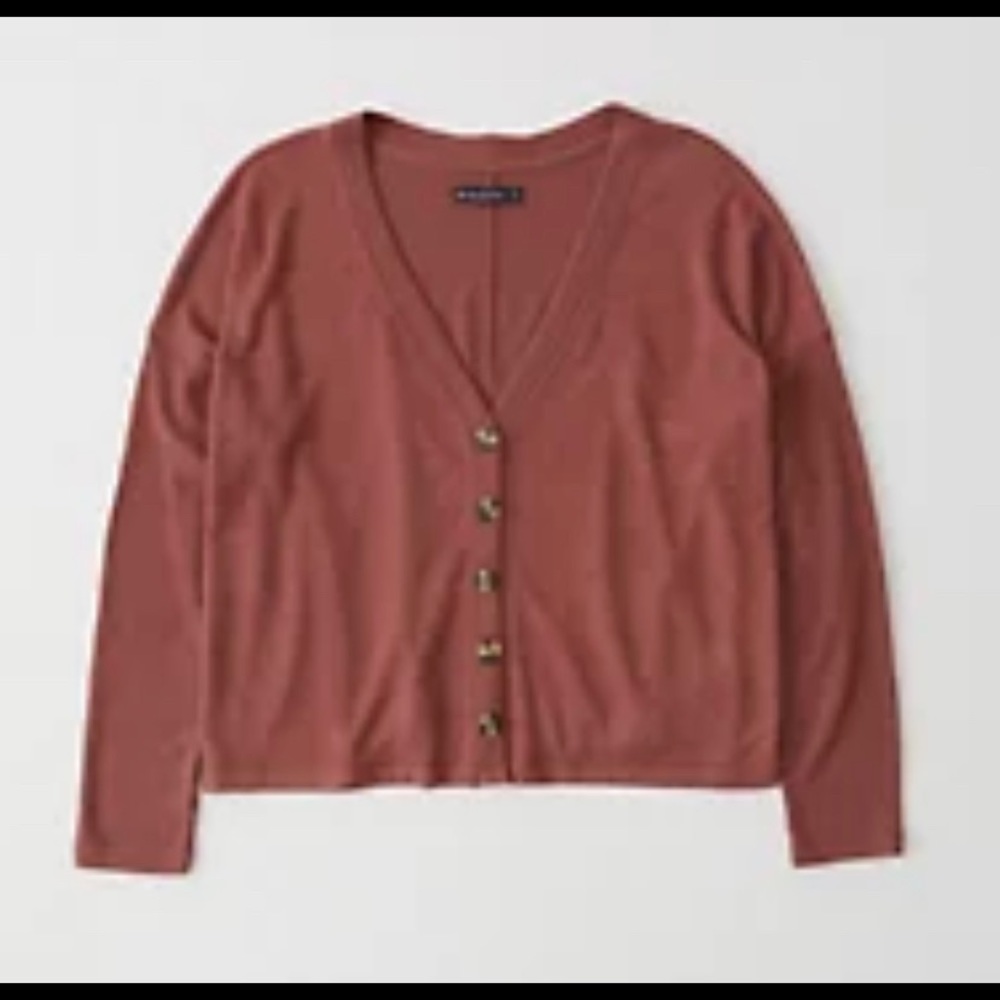 Cozy Button Up Top by Abercrombie size XS